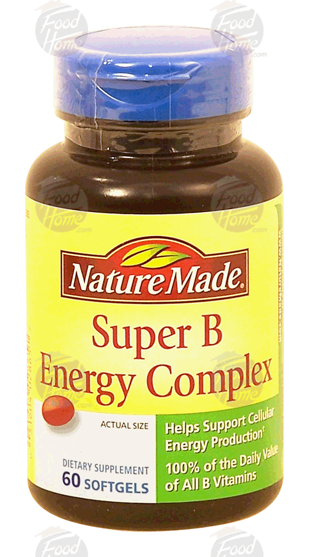 Nature Made  super b energy complex softgels Full-Size Picture